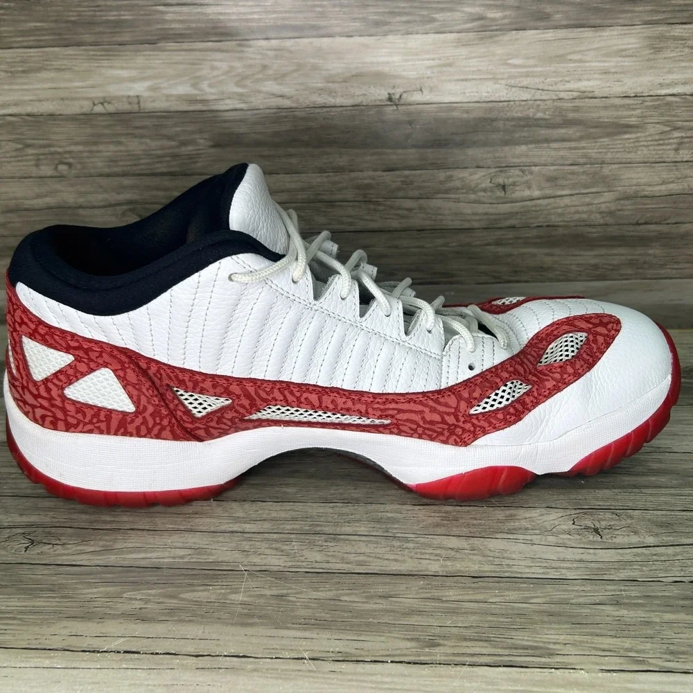 Nike Air Jordan 11 Retro Low IE Gym Red Men's Size 16 Shoes 919712-101 Sneakers